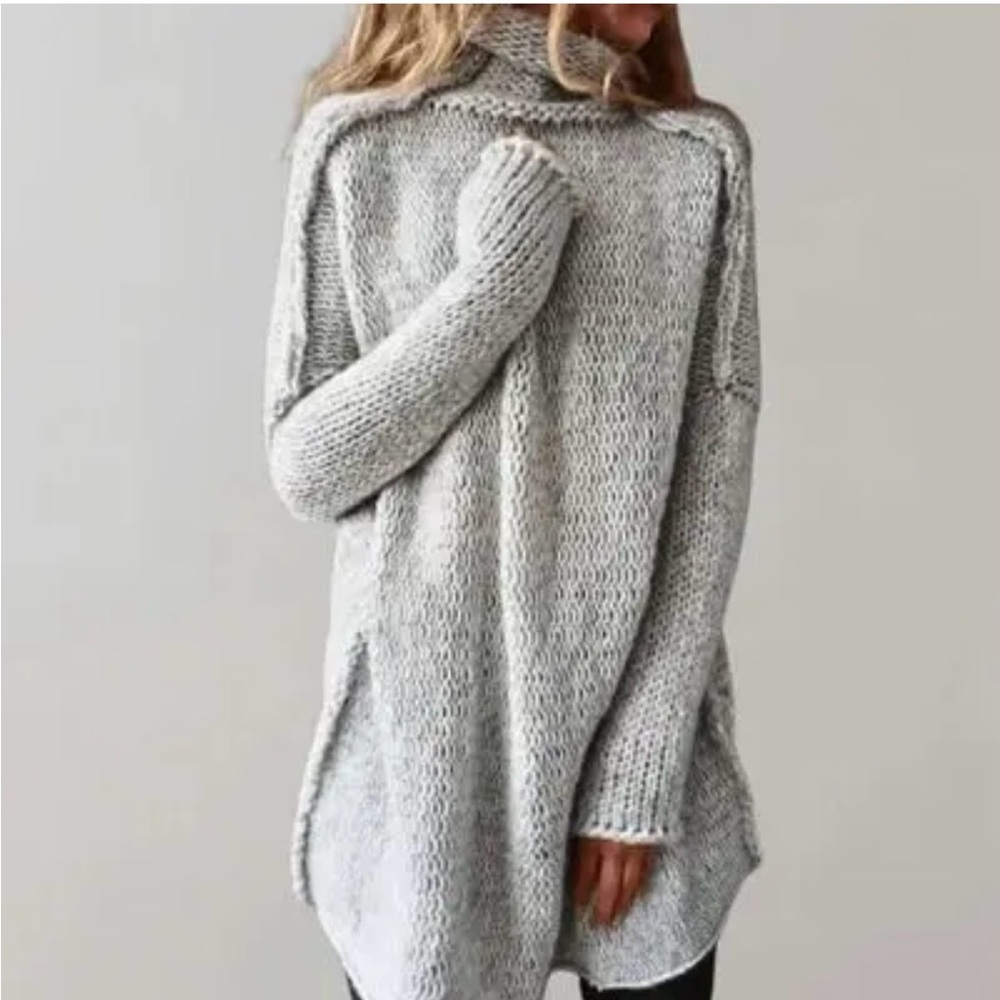 Peter Oliver’s Women's Relaxed Long Sweater